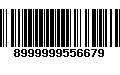 Código de Barras 8999999556679