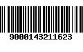 Código de Barras 9000143211623