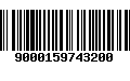 Código de Barras 9000159743200