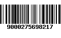 Código de Barras 9000275698217