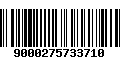 Código de Barras 9000275733710