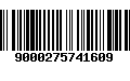 Código de Barras 9000275741609