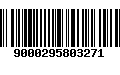 Código de Barras 9000295803271