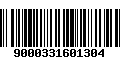 Código de Barras 9000331601304