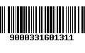 Código de Barras 9000331601311