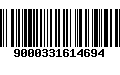 Código de Barras 9000331614694