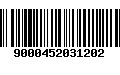 Código de Barras 9000452031202