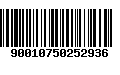 Código de Barras 90010750252936