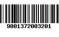 Código de Barras 9001372003201