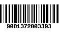 Código de Barras 9001372003393