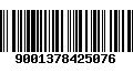 Código de Barras 9001378425076