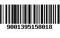 Código de Barras 9001395158018