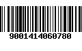 Código de Barras 9001414060780