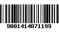 Código de Barras 9001414071199