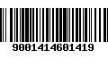 Código de Barras 9001414601419