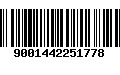 Código de Barras 9001442251778