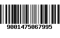 Código de Barras 9001475067995