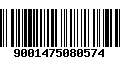 Código de Barras 9001475080574