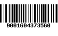 Código de Barras 9001604373560