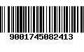 Código de Barras 9001745082413