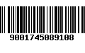 Código de Barras 9001745089108