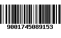 Código de Barras 9001745089153