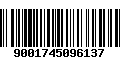 Código de Barras 9001745096137