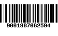 Código de Barras 9001987062594