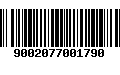 Código de Barras 9002077001790