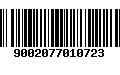 Código de Barras 9002077010723