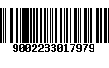 Código de Barras 9002233017979