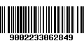 Código de Barras 9002233062849