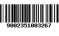 Código de Barras 9002351003267