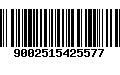 Código de Barras 9002515425577