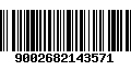 Código de Barras 9002682143571