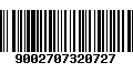 Código de Barras 9002707320727