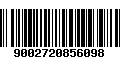 Código de Barras 9002720856098