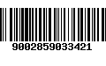 Código de Barras 9002859033421