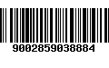 Código de Barras 9002859038884