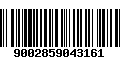 Código de Barras 9002859043161