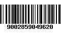 Código de Barras 9002859049620