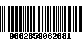 Código de Barras 9002859062681