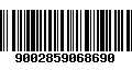 Código de Barras 9002859068690