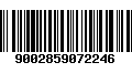 Código de Barras 9002859072246