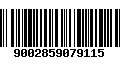 Código de Barras 9002859079115