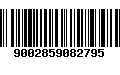 Código de Barras 9002859082795