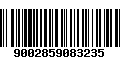 Código de Barras 9002859083235