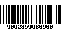 Código de Barras 9002859086960