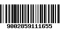 Código de Barras 9002859111655