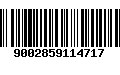 Código de Barras 9002859114717